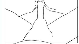 African Couple Gets Wild in Drawing Session Part 2