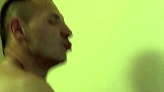 Feed me that sloppy gay cock now!