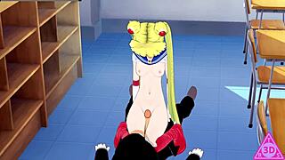 Koikatsu Sailor Moon hentai videos with sex, blowjob, handjob, and cumshot