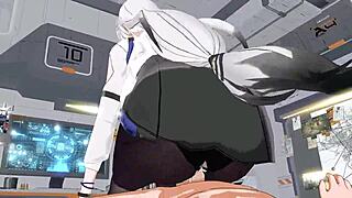 3D Hentai Animation: Deep Space Eye Gengchen Rides in Full Outfit Set