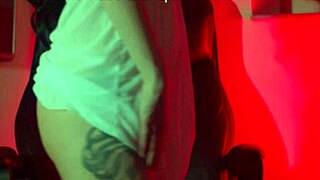 Horny bride Laura spanking her ass like a milf 😈