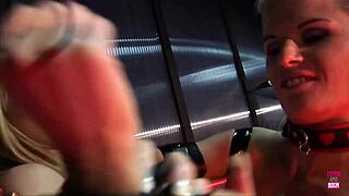 A Fuck Fest Erupts in Wild BDSM Dungeon Group!