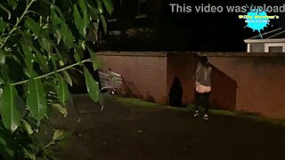 i caught cracky getting wild outdoors in her element.