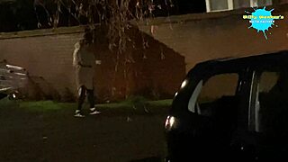 i caught cracky getting wild outdoors in her element.