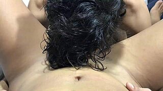 Mariangel Belle's ass fingering leads to intense cum in doggystyle