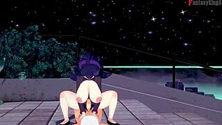 Hex Maniac Trainer Has Hard Sex!