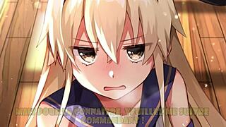 Shimakaze wants to make you her sexual slave in hentai femdom.