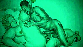 Explore vintage erotic drawings from the past