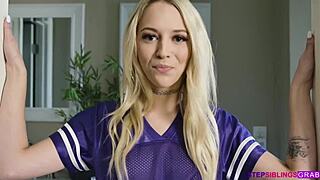 lily larimar, petite blonde teen, whips step uncle’s big cock hard!