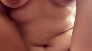 my wife with natural tits has a double squirt and trembles