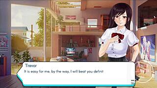 gamer girls in cartoon anime hentai adventure