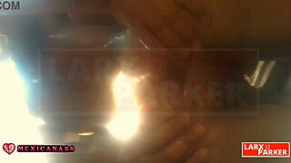 Kassandra performs a virtual casting interview from her bathroom, masturbating to orgasm