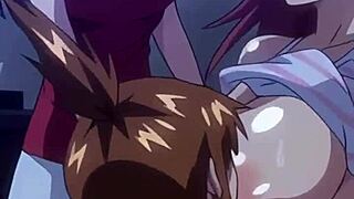 this hentai edit features big tits anime characters having wild sex 😈