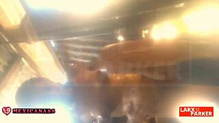 Kassandra performs a virtual casting interview from her bathroom, masturbating to orgasm