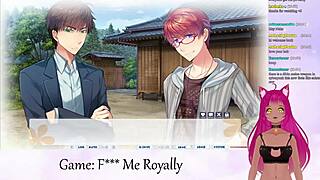 Vtuber Lewdneko plays 'F Me Royally' in part one of the series.