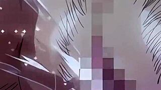 this hentai edit features big tits anime characters having wild sex 😈