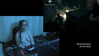 Naked alan wake play through part 10 with big tits and lesbians!