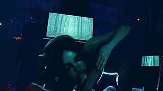 sadako's dangerous viewing with big tits and bound ass in 3d anime fantasy