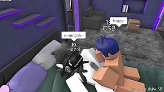 The pet says, 'Master, please fuck my furry ass roughly and make me ride your cock'