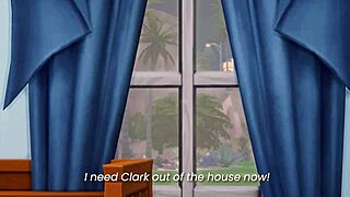 I watch Peggy's affair in this 3D hentai preview