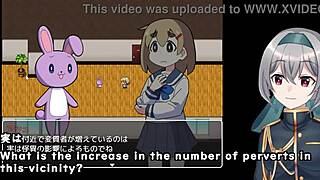 playing magic unability girl akari trial with machine translated subtitles as silent v ghost.