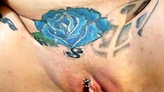 milf getting fucked on the bathroom counter