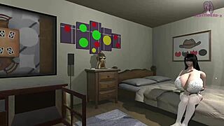 Riding Titjob In Hentai.