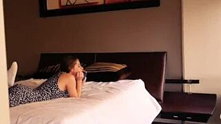 Point of view aupair getting cum sprayed in high definition.