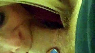 johnny gets some head from a blonde