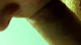 johnny gets some head from a blonde