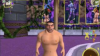 in bonetown vacation, the new man in town enjoys anal and blowjob with redhead in cowgirl riding