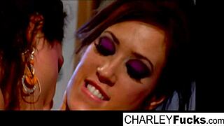 Charlie's Slippery Fun with Sexy Capri