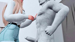 Perverted Teen 18+ Fucks Fat Curvy Tits With Monster Cock!