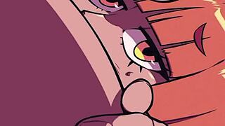 vampira passionately sucks cum in this hentai scene