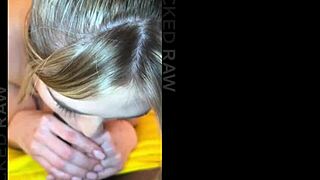 Stacked Blonde Angie Faith Rides Monster BBC