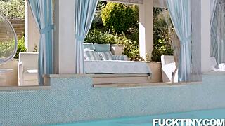 Little Lola Fae Rides Hard in Doggystyle Cumshot Frenzy.