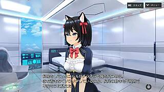 koharu's proud little sister in side position.