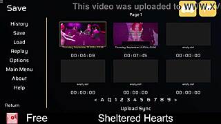 Sheltered hearts in this anime dating game