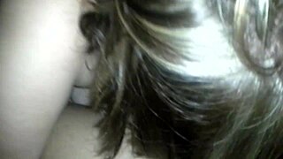 Sloppy Blowjob from BBW Girlfriend Sucking Friend's Cock