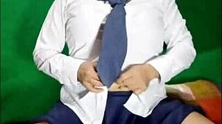 seductive stepdaughter gives intense sex after classes