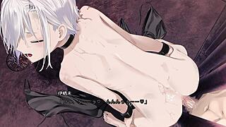 Chisato in Hentai Prison Teases Provocatively