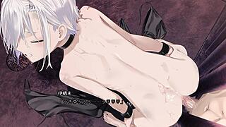 Chisato in Hentai Prison Teases Provocatively