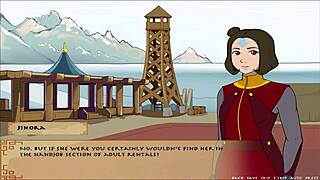 Four element trainer book 5 slav part 8 with Korra's oppai