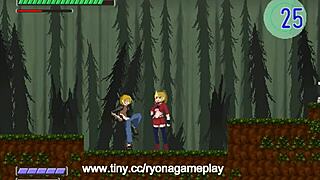 Cute Blonde in Hentai Sex with Men in Forby Act New Erotic Hentai Game