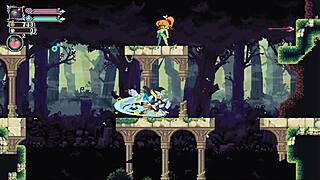 Flip witch pixel hentai game ep 7 hot goblin girl