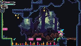 Flip witch pixel hentai game ep 7 hot goblin girl