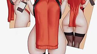 Rushzilla in Animated Rule 34 Adventure with Cartoon Characters