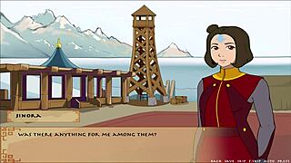 Four element trainer book 5 slav part 8 with Korra's oppai