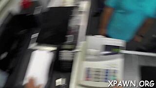 sex in shop is happening