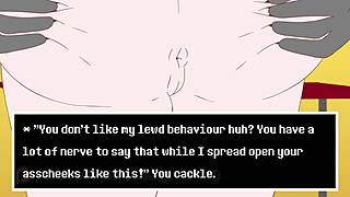 Toriel in a Playful Animation Scene